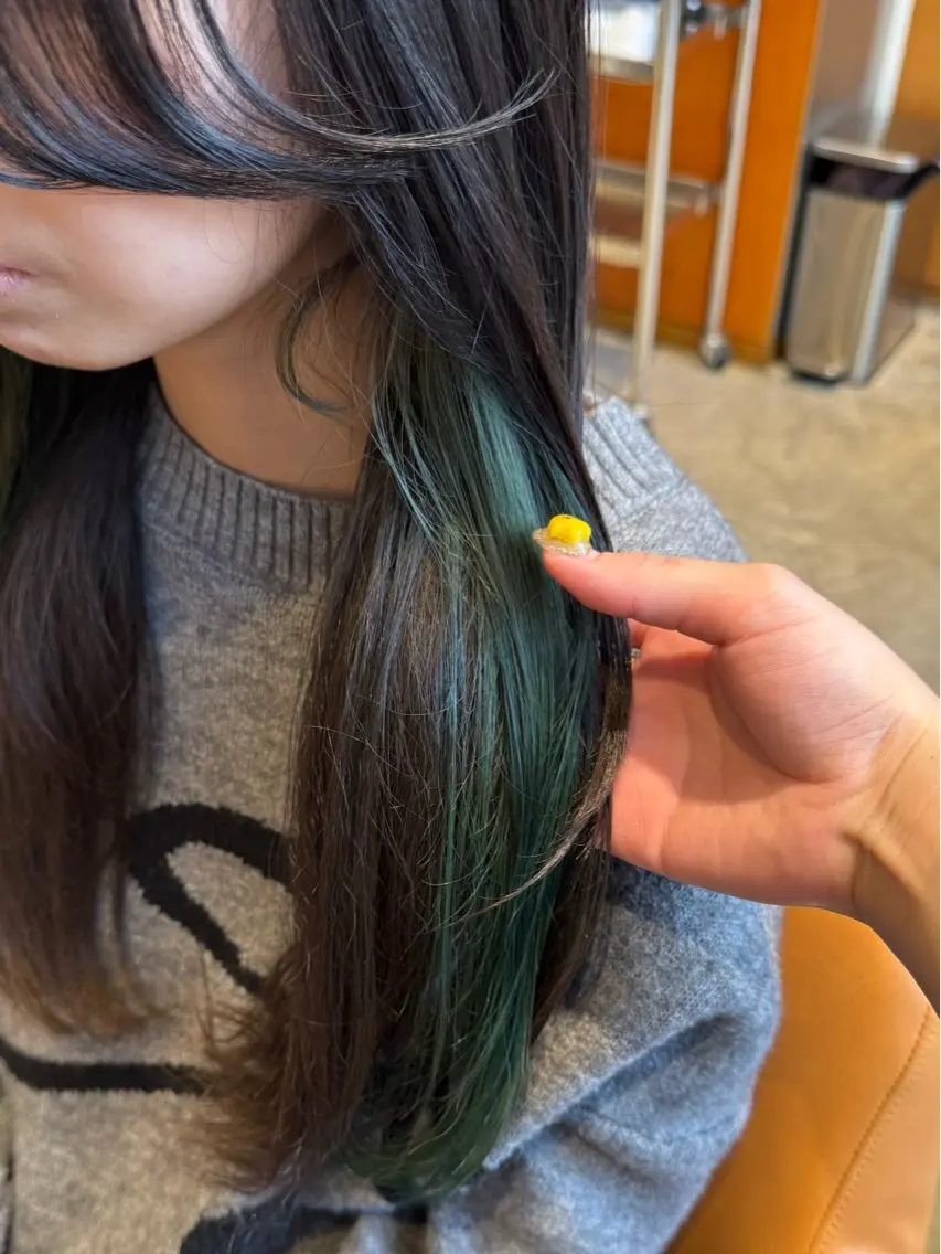 ロング カラー 波津久 鈴愛のヘアスタイル