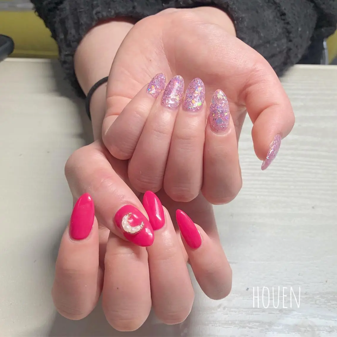 ネイル スカルプネイル I pinknail 韓国風·持ち込み専門のネイルデザイン