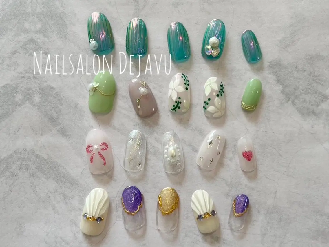 ネイル ハンドネイル Nail salon Dejavu 🌿のネイルデザイン