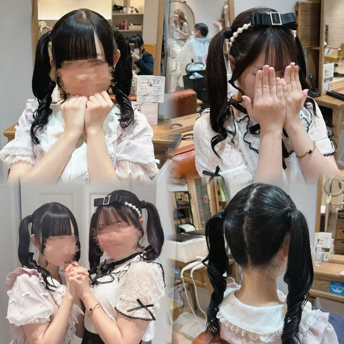 ロング ヘアアレンジ ツインテール ヘアセット 武蔵小山駅4分🤍 セイラ モデル募集中のヘアスタイル