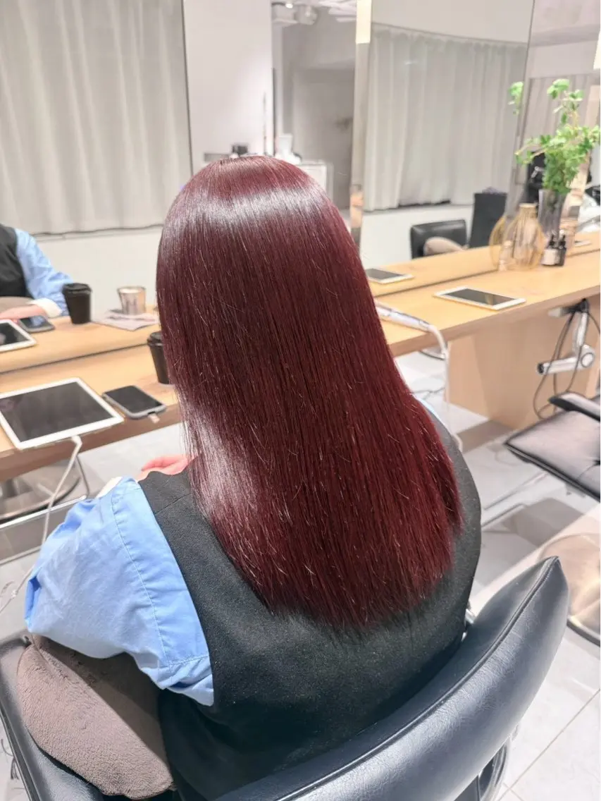 くるみ🎀🐿 縮毛矯正🪄︎︎のヘアスタイル