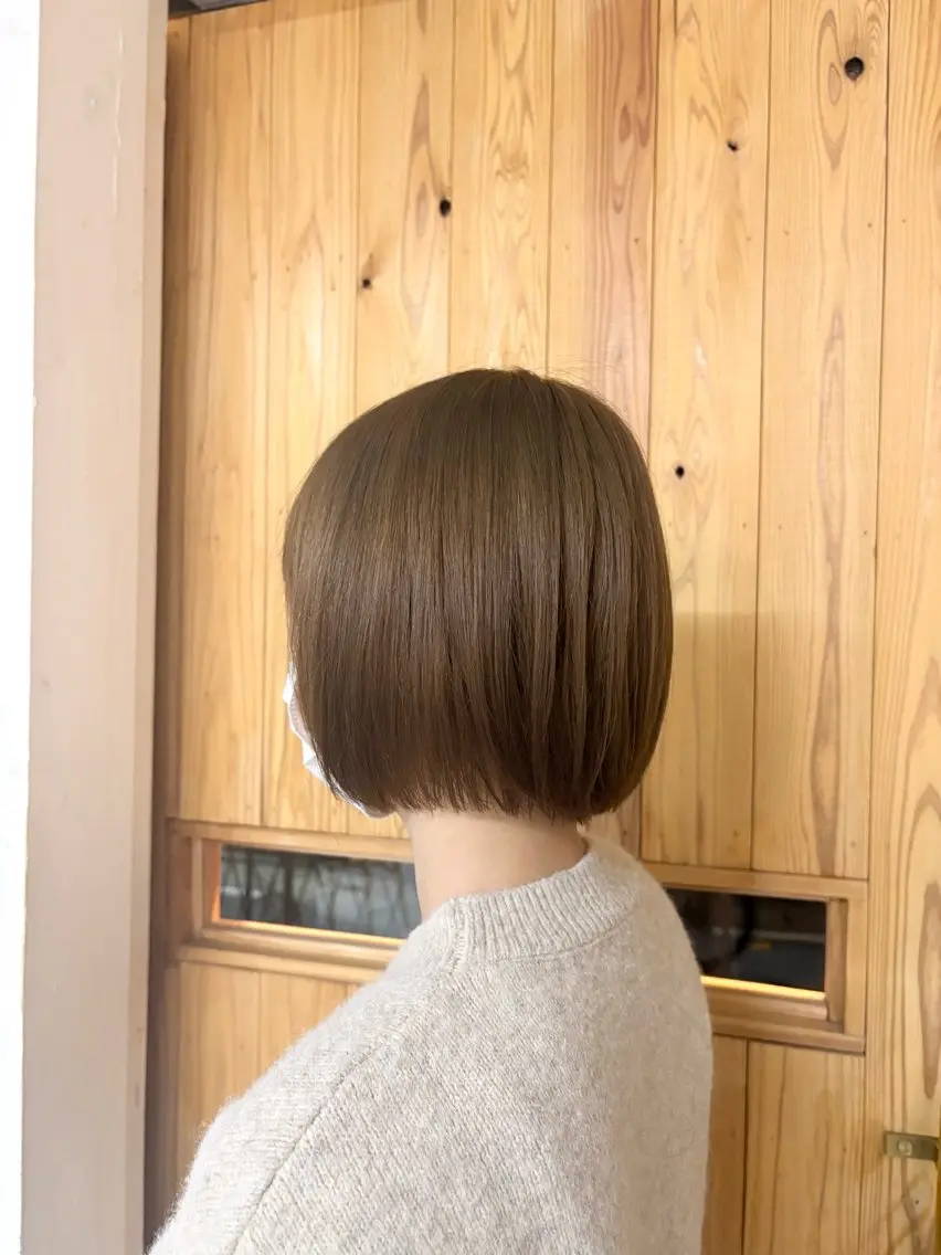 カラー ブリーチ 透明感カラー ダブルカラー ヘアカラー kii/fiika/ 天神/ちさきのヘアスタイル