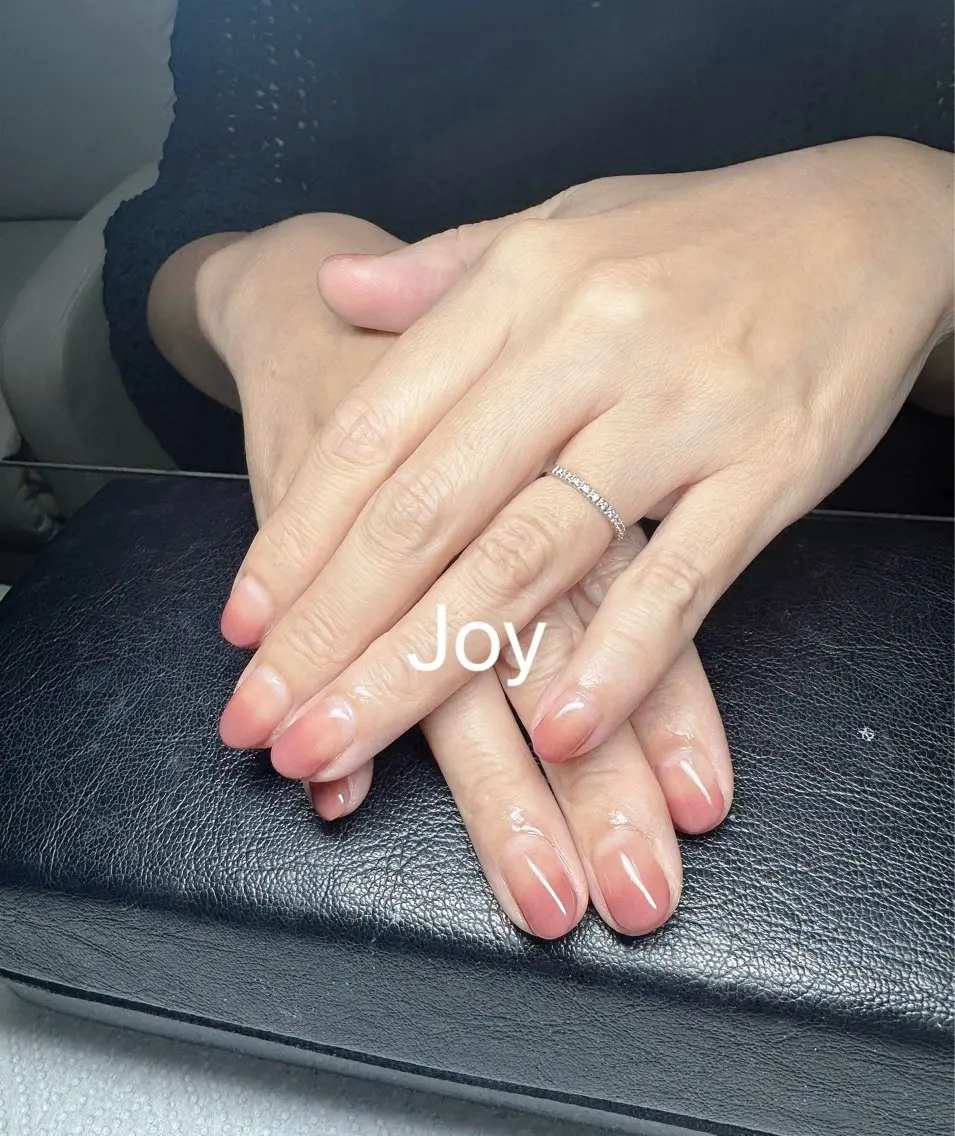 ネイル ジェルネイル グラデーション シンプルネイル Nail Salon JOYのネイルデザイン