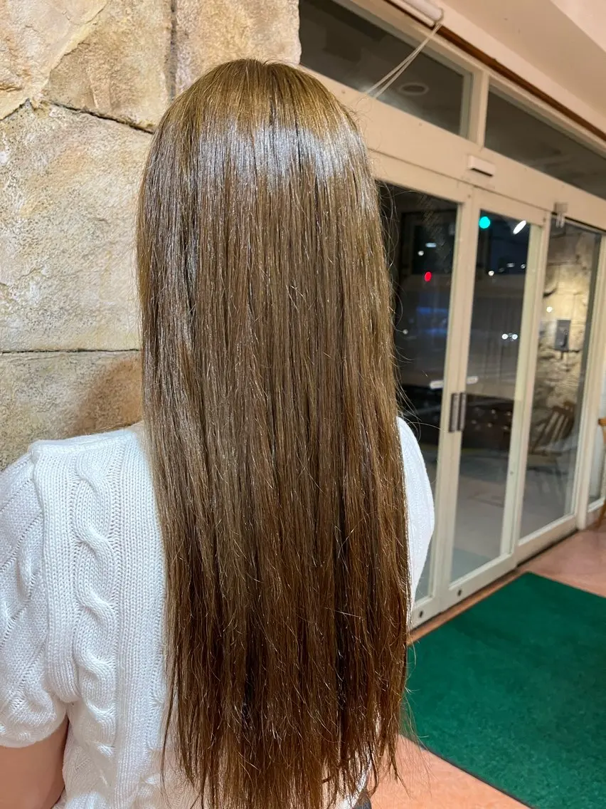 カラー オリーブカラー 🌈鈴木 星凪🌈のヘアスタイル