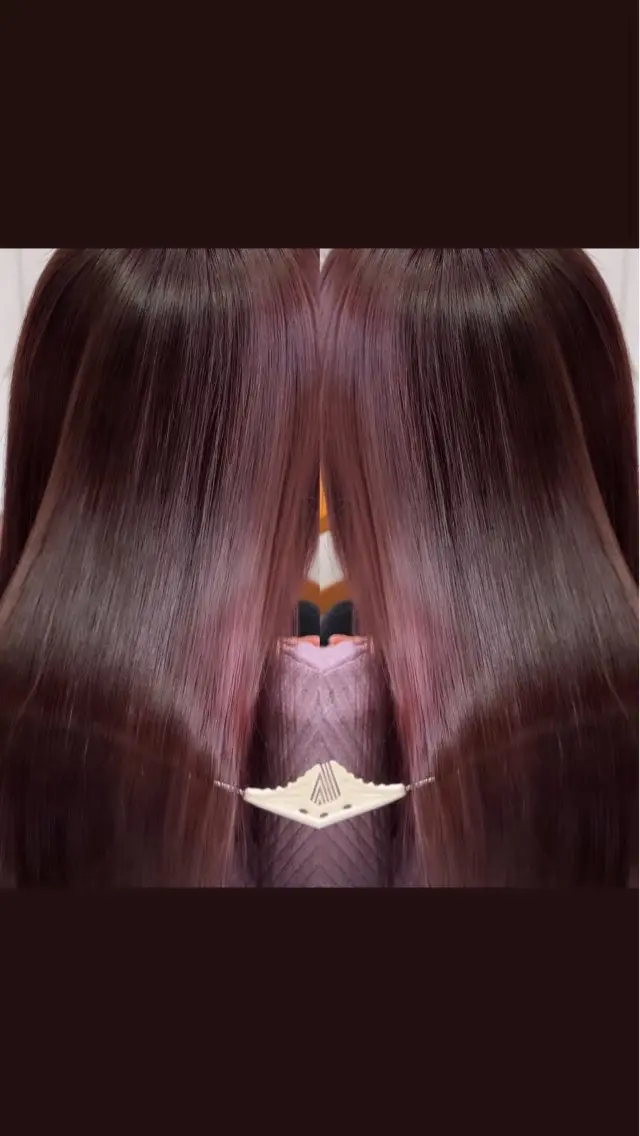 ロング 韓国風カラー 顔周りカット 髪質改善 韓国風ヘア トリートメント カット ヘアカラー トリートメント マンツーマン施術 🥥國谷俊介🥥のヘアスタイル