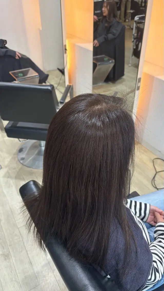 ミディアム tidehair 晃希　コウキのヘアスタイル