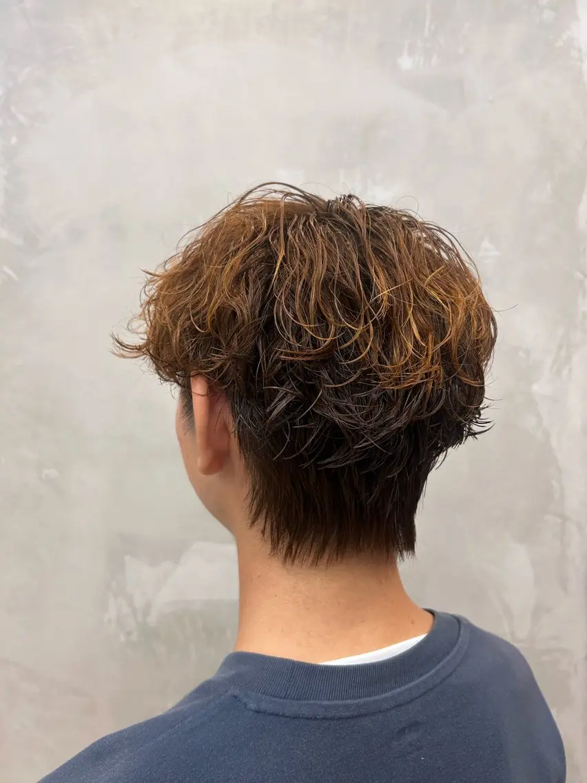 メンズ メンズパーマ 砂川 渉　elima byのヘアスタイル