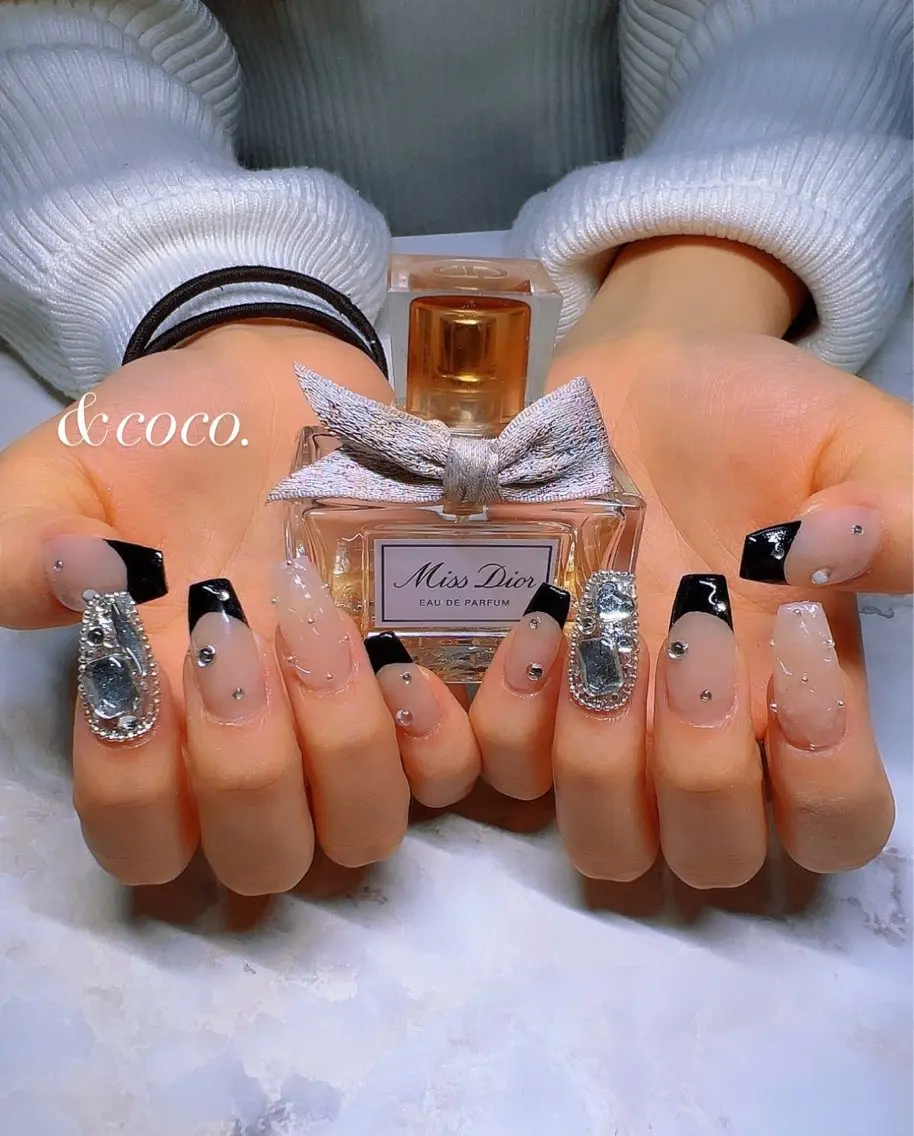 ネイル フレンチネイル ＆ coco.のネイルデザイン