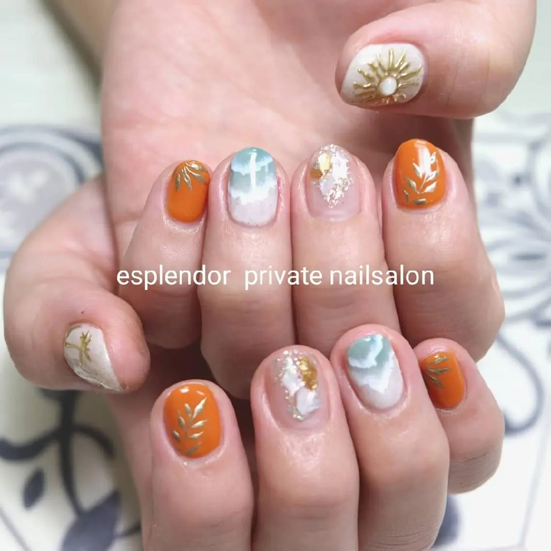 ネイル esplendor  小野寺のネイルデザイン