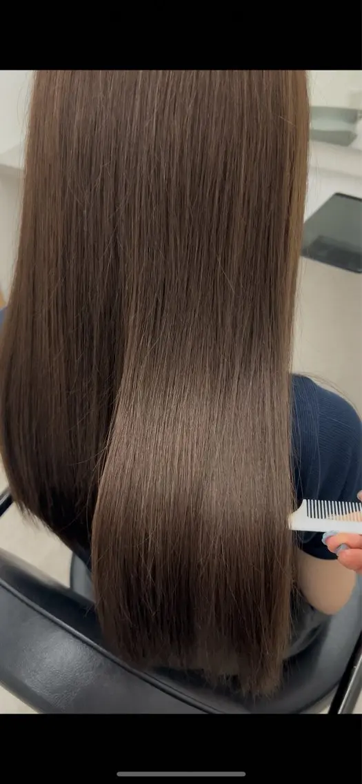 ロング カラー ヘアカラー トリートメント ダブルカラー髪質改善 /Annaのヘアスタイル