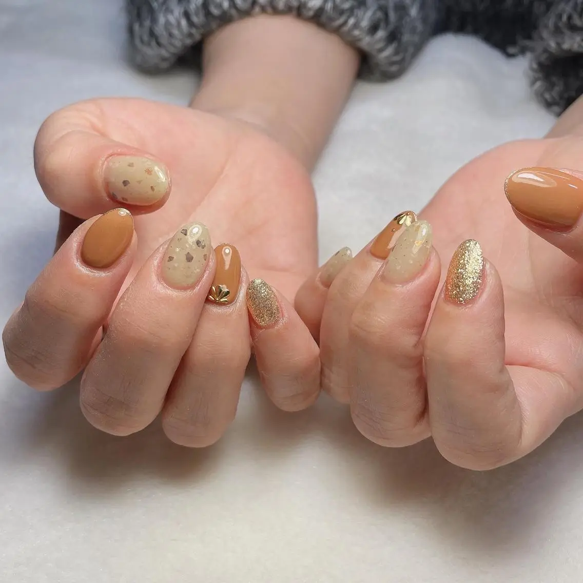 ネイル ジェルネイル ストーンネイル ハンドネイル kipinail 川﨑えりかのネイルデザイン