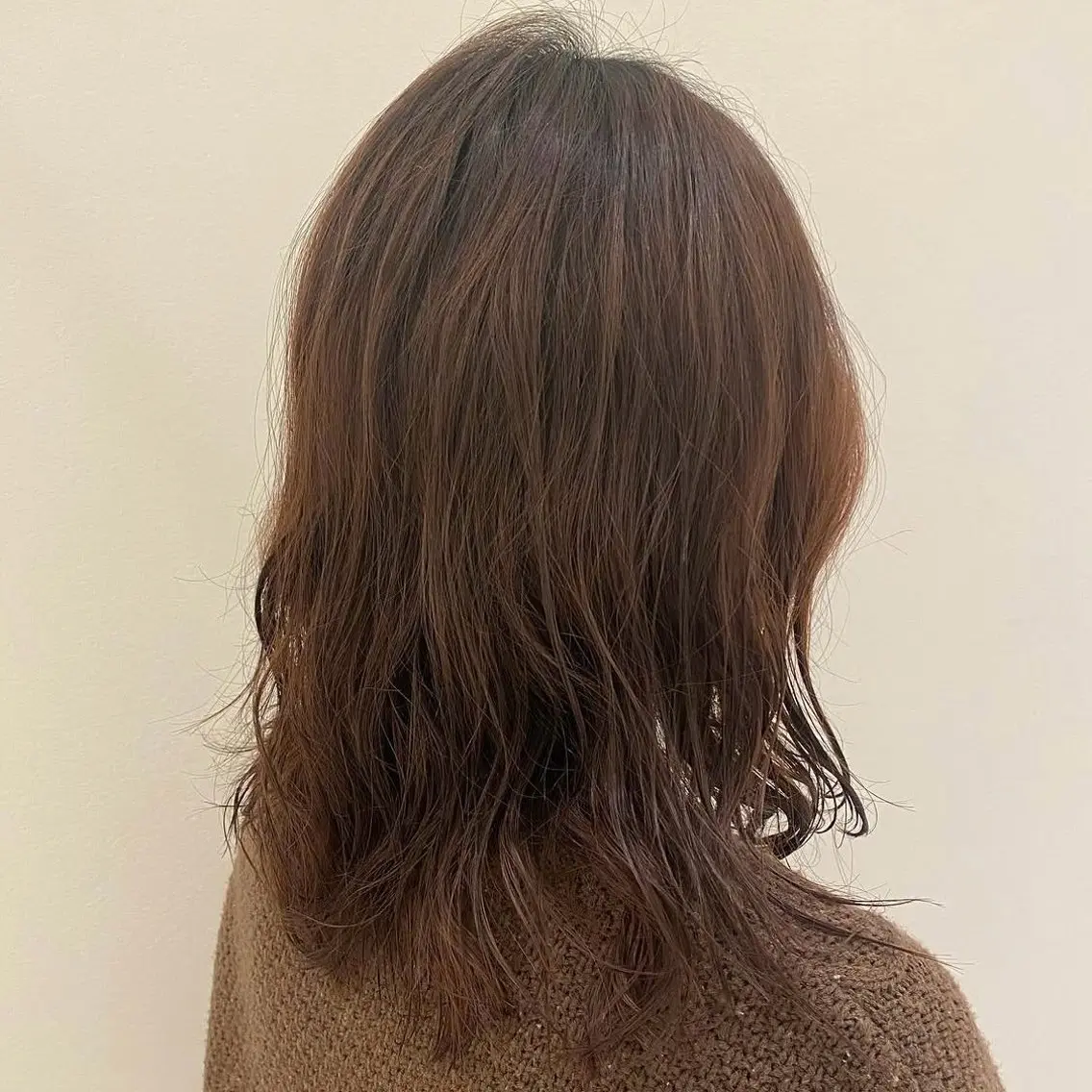 セミロング カラー カット ヘアカラー トリートメント ママ美容師 Tsuchiyaのヘアスタイル