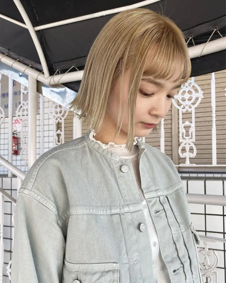 beige♡ケアブリーチで憧れのベージュカラーの写真
