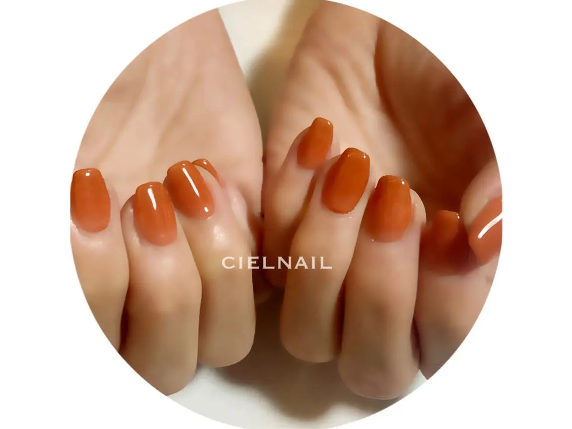 ミディアム ハンドネイル cielnail 祇園のネイルデザイン