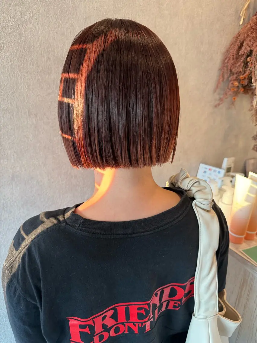ショート ボブ Bish Yanaのヘアスタイル