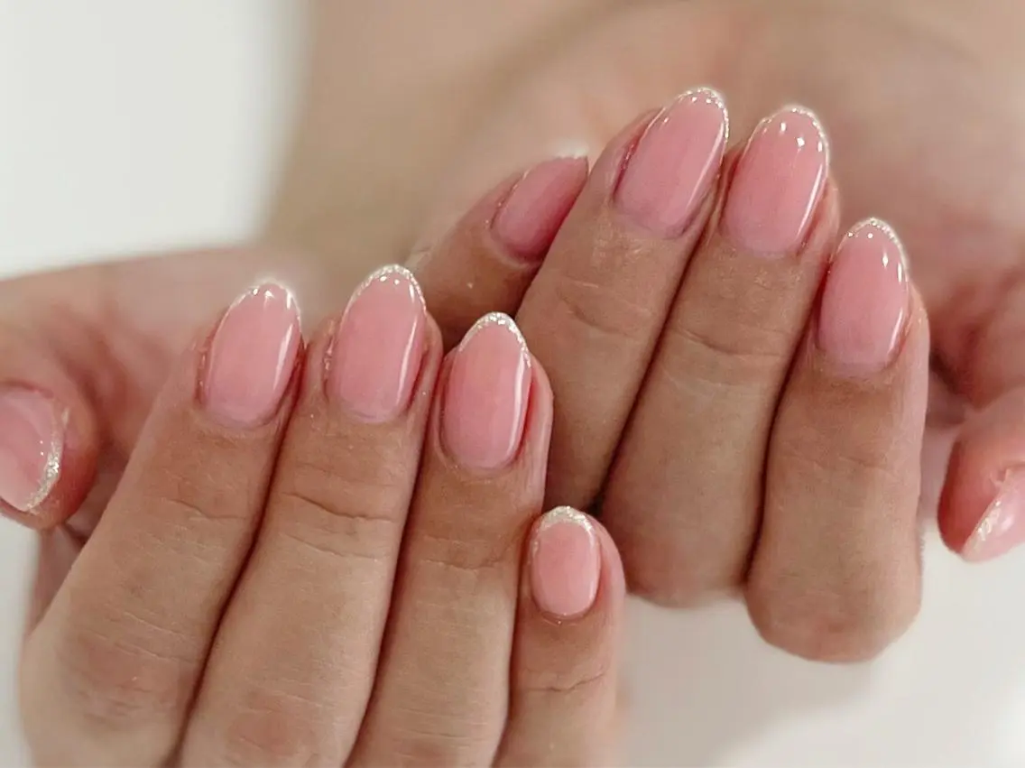 ネイル フットネイル ニュアンスネイル ピンク シンプルネイル 春ネイル nail fufla ♡yamane♡のネイルデザイン