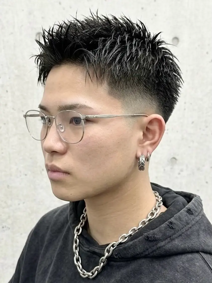 ショート メンズ カット 増田 祐のヘアスタイル