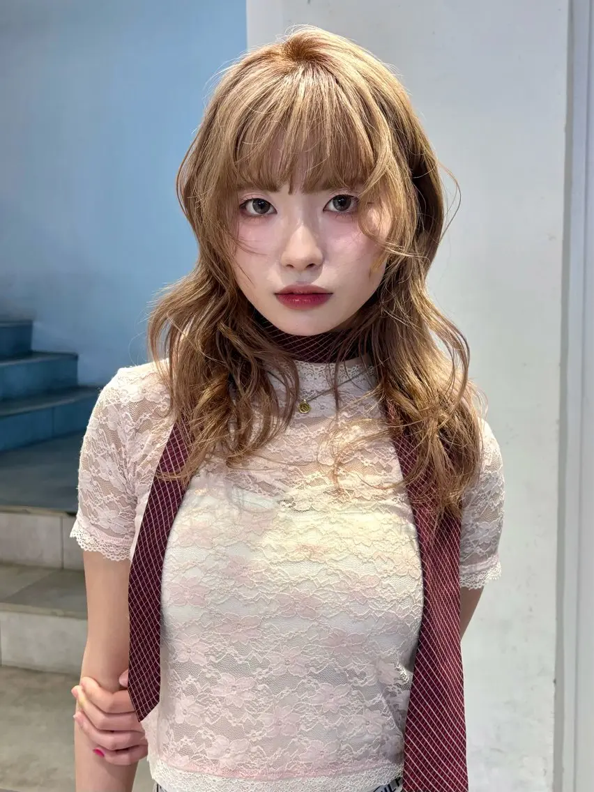 🌰【女性人気No.1💫】ブリーチありベージュカラー(オリーブ、マロン、ミルクティー🧋🤎)の写真