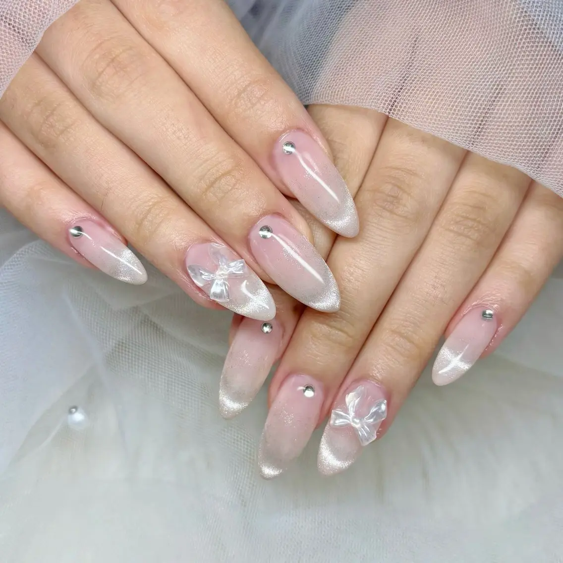 ネイル ネイルチップ Y🩵 Jasmineのネイルデザイン