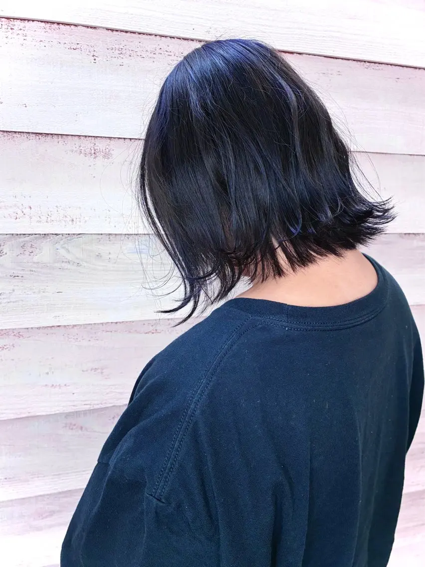 ☁️ダブルカラー(寒色系)➕marbb☁️の写真
