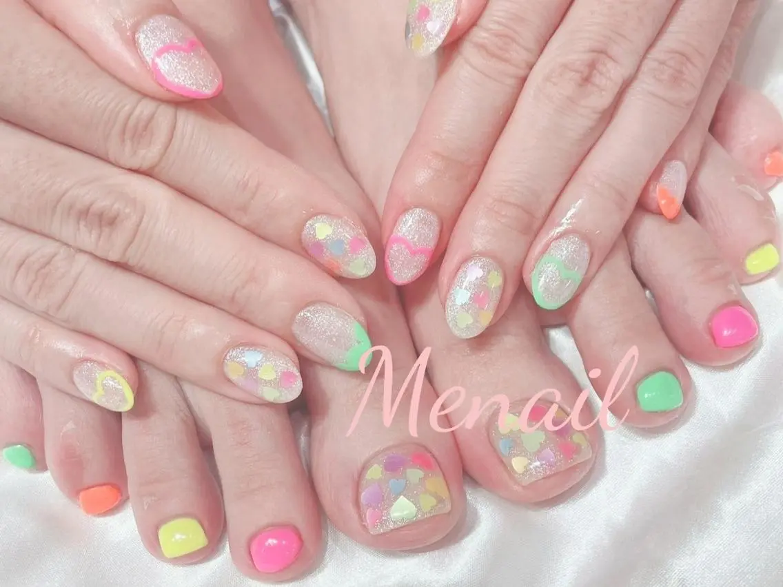 ネイル フットネイル Menail 心斎橋 /南船場☆MAO☆のネイルデザイン