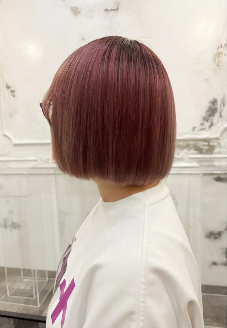 ショート ボブ ボブ・カラー 琴音のヘアスタイル