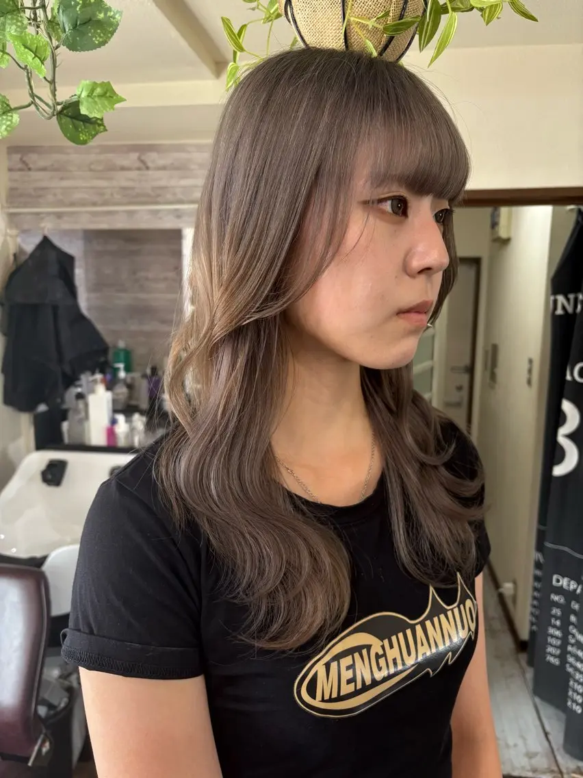 カラー ヘアカラー 渡辺 健太のヘアスタイル