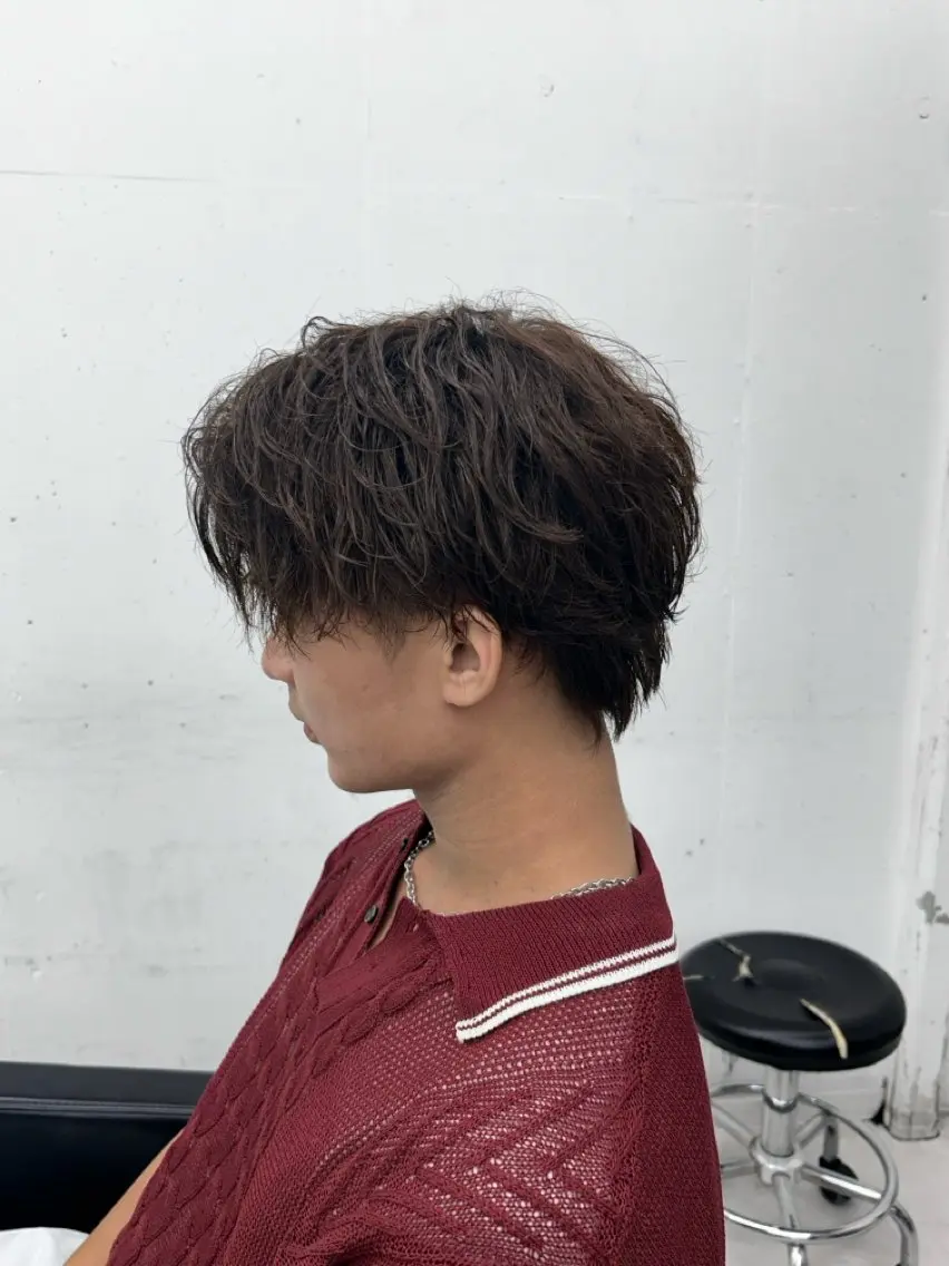 パーマ ツイストパーマ 椎根 榊のヘアスタイル