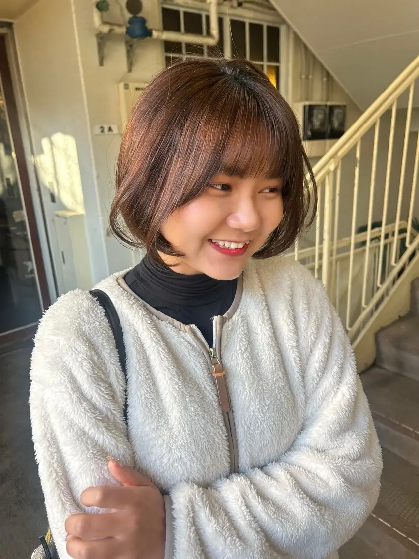 ショート LANAdesign bleach 🪐のヘアスタイル