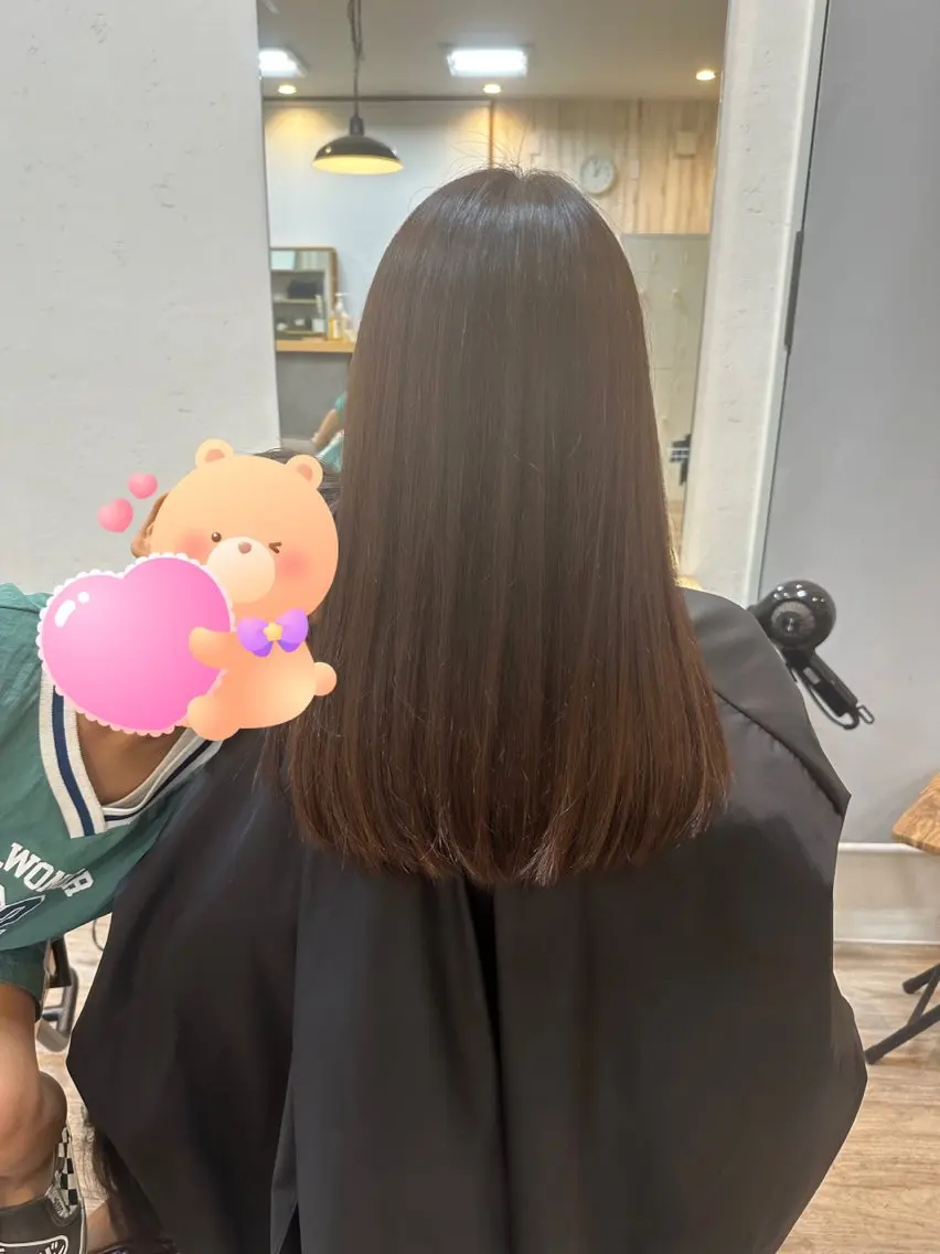 ロング カラー カット ヘアカラー トリートメント TELA HAIR 副代表RIKUのヘアスタイル