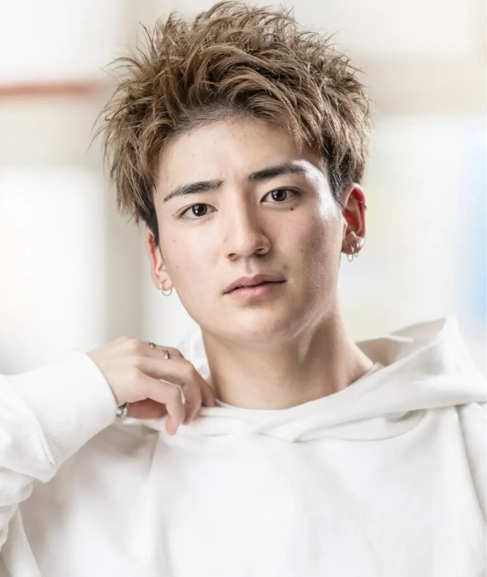 メンズ 尾前 了守のヘアスタイル