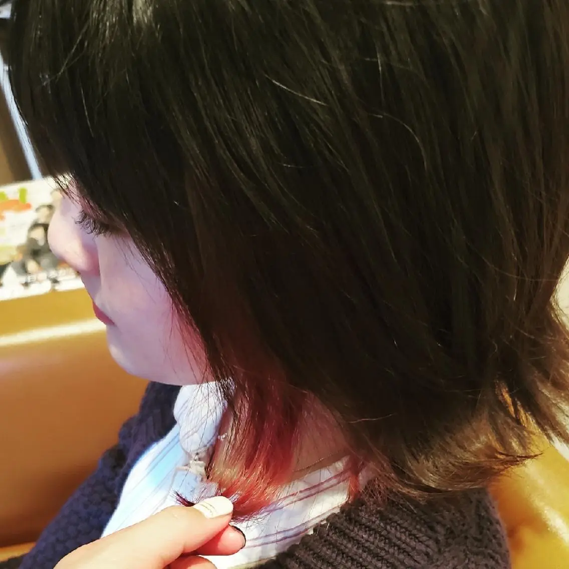 ショート カラー アディクシーカラー ブリーチ 外国人風カラー ヘアカラー spa hair ark 富井直美のヘアスタイル