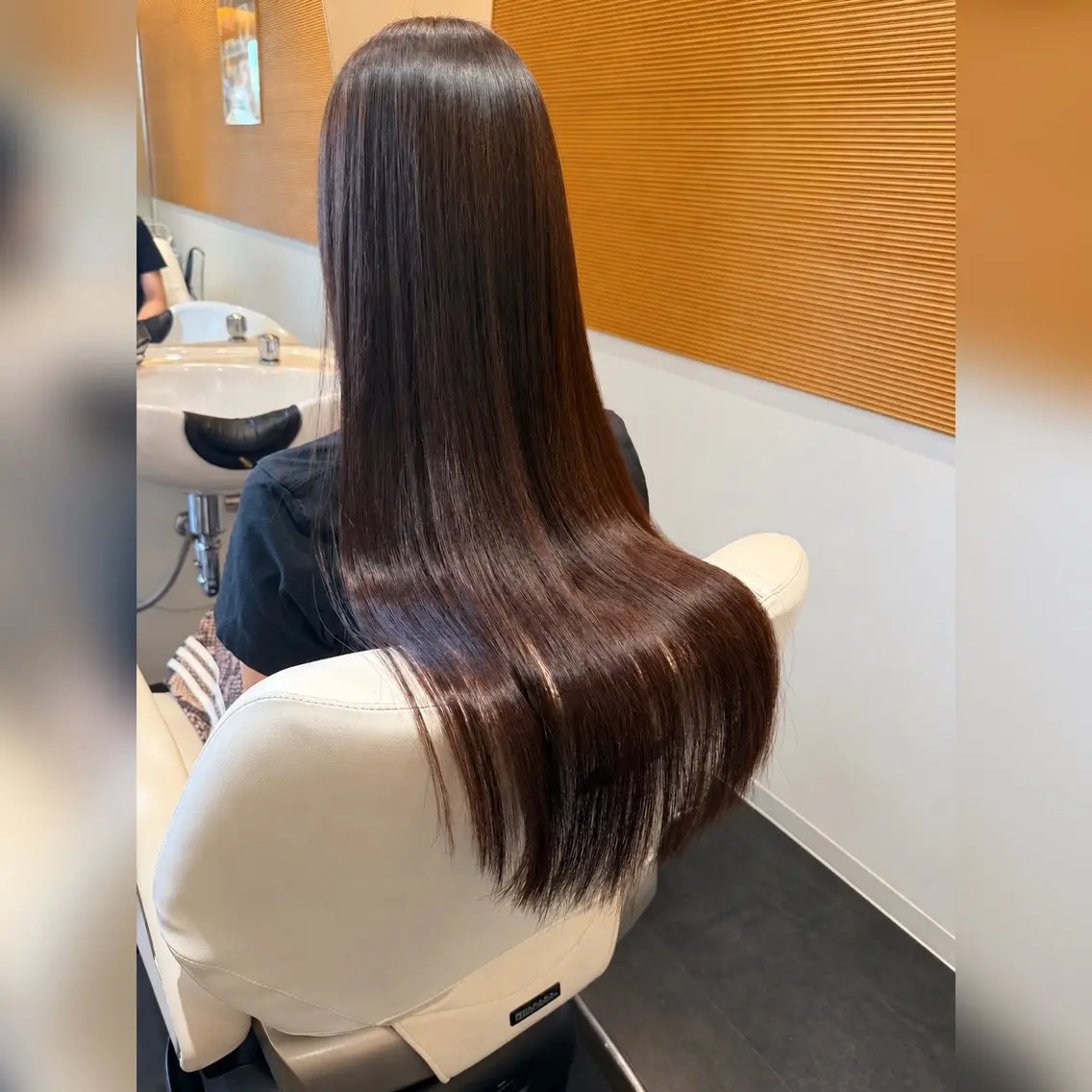 ロング 髪質改善 ロング 縮毛矯正 トリートメント カット 縮毛矯正 美髪縮毛矯正専門 ✨be:up✨のヘアスタイル