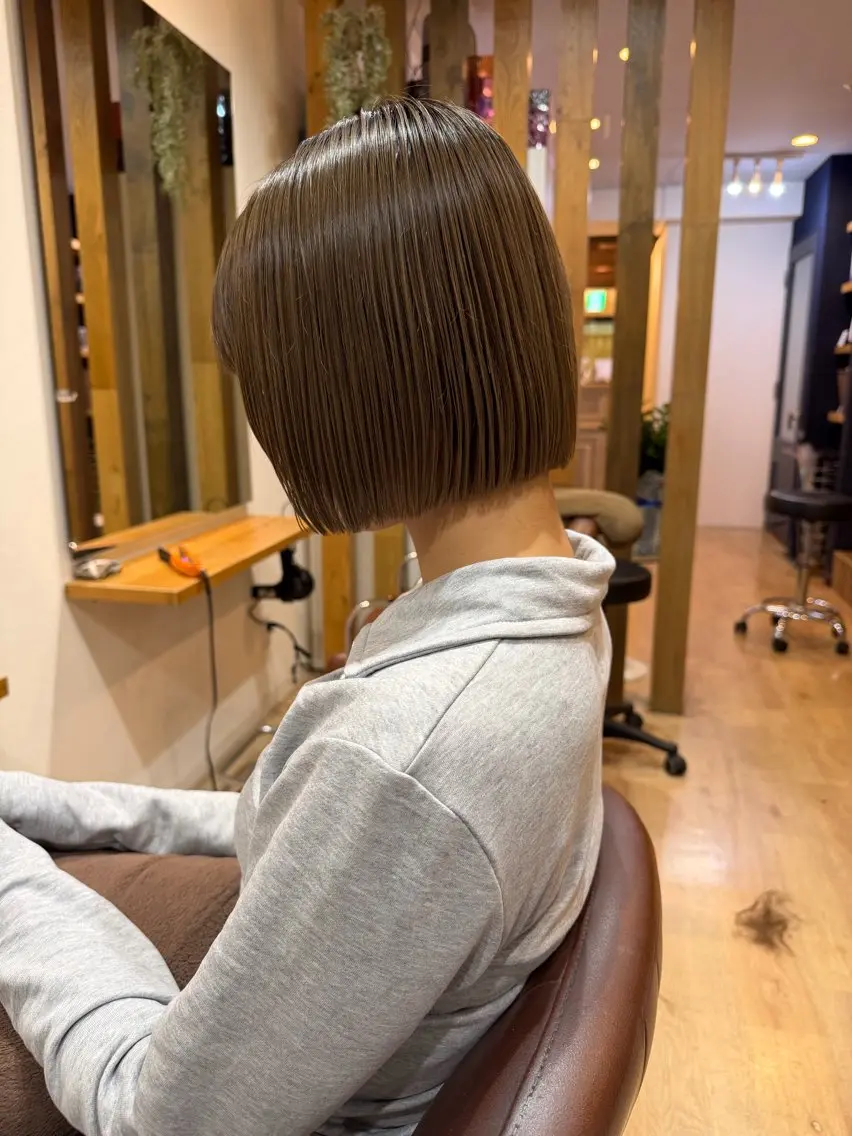 ミディアム ボブ 佐賀 大地のヘアスタイル