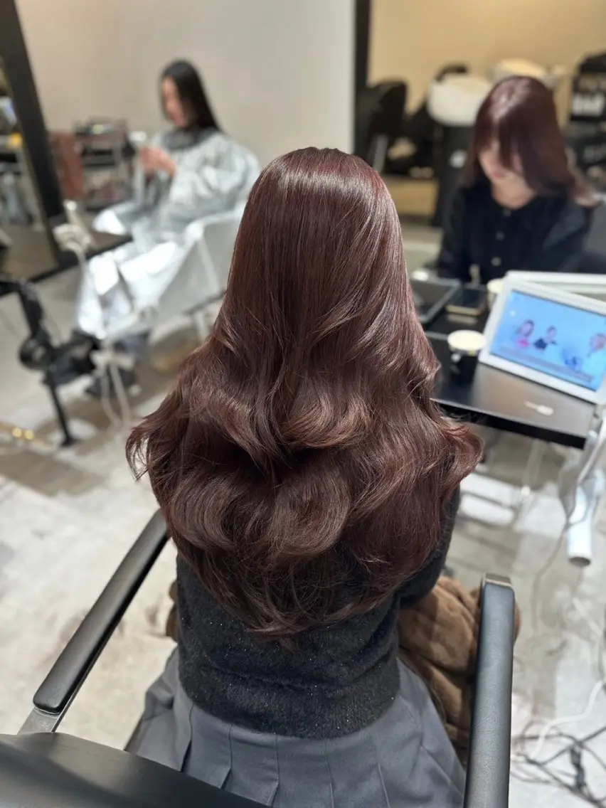ロング カラー カット ヘアカラー ゆうか🐈‍⬛ /SOYON土橋2号のヘアスタイル