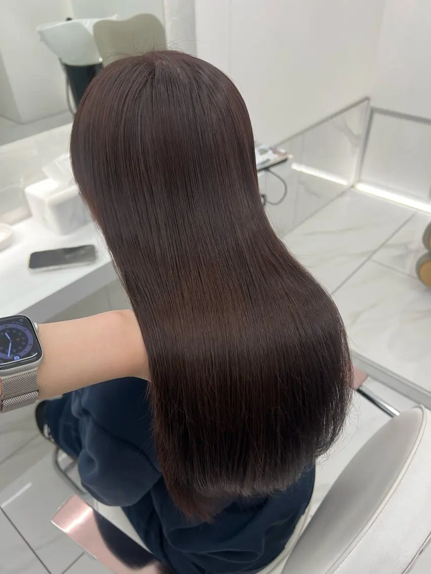 セミロング カラー ヘアカラー 髪質改善 / coa しずく🐈‍⬛のヘアスタイル