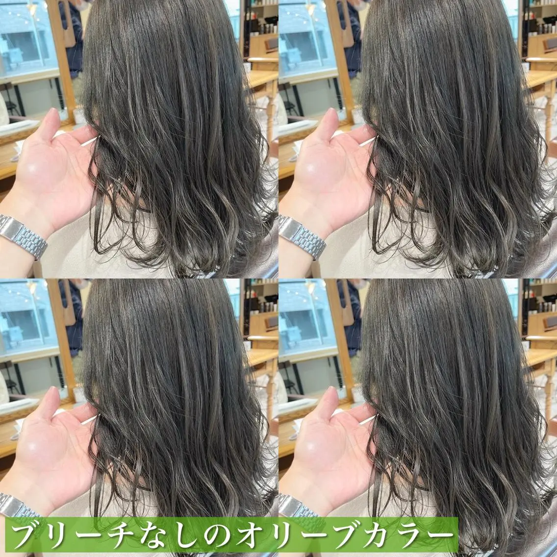 ショート カラー ショートボブ ハンサムショート アクアカラー アッシュ アッシュグレー navile原宿 yumaのヘアスタイル