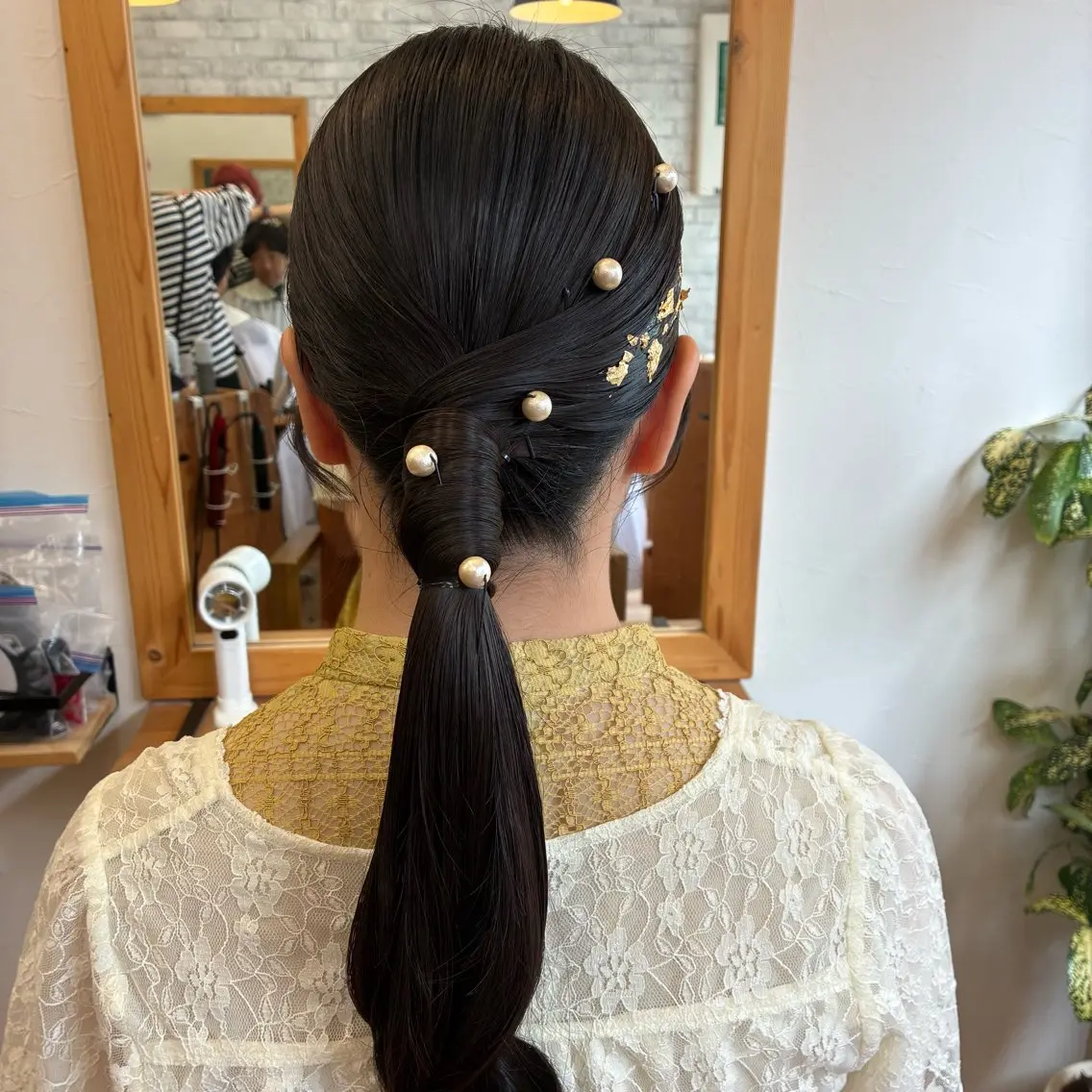 ロング ヘアアレンジ 成人式 結婚式・ブライダル トリートメント ヘアセット KAREN🕊️ 大宮美容室のヘアスタイル