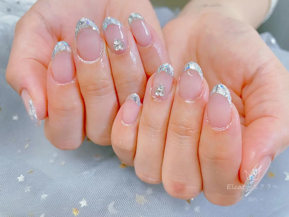 ネイル ハンドネイル ネイルサロンエクラ 🫧Shizukaのネイルデザイン