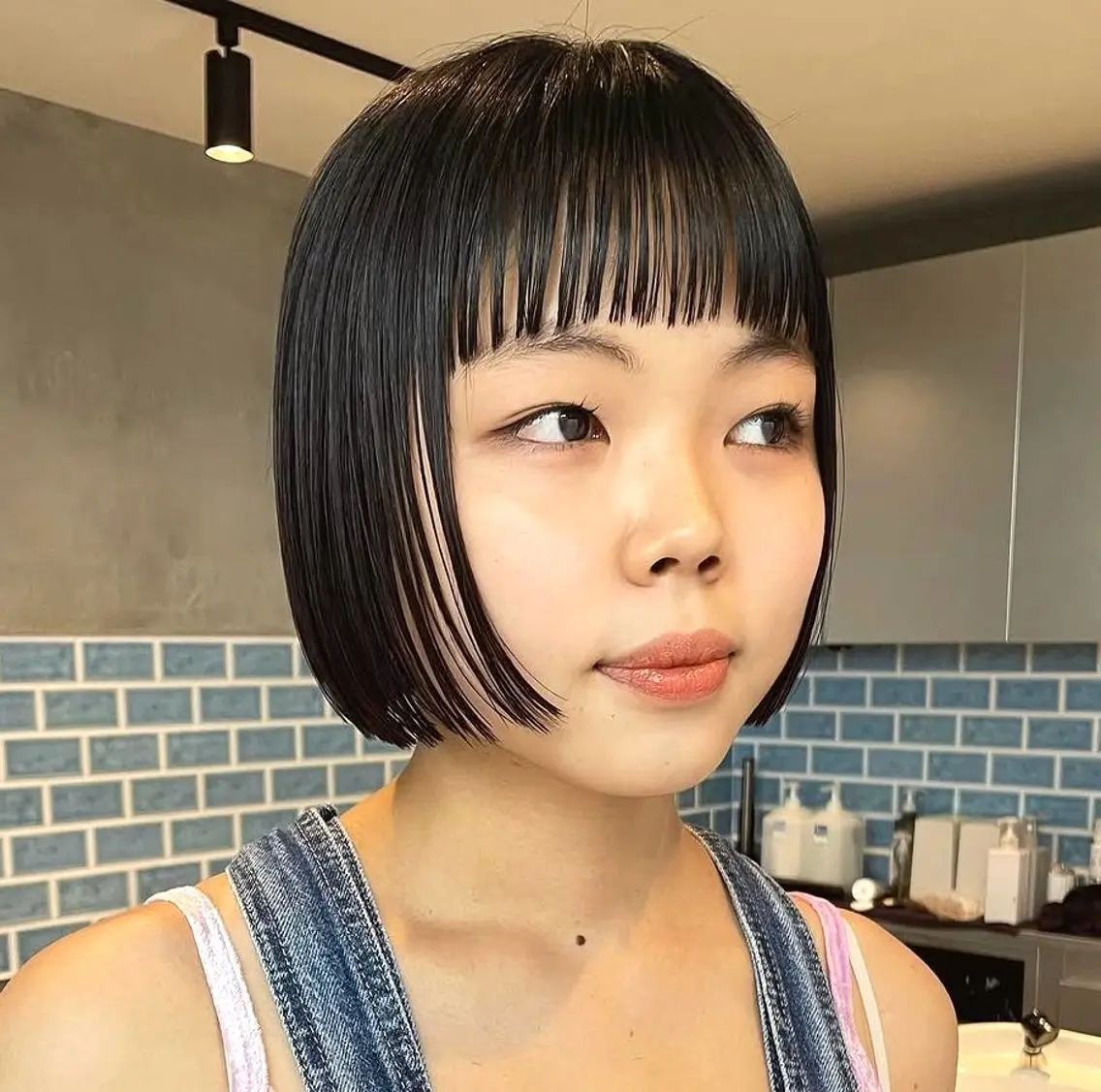 ショート ボブ カット トリートメント 👑ボブはお任せ ミヤノ👑のヘアスタイル