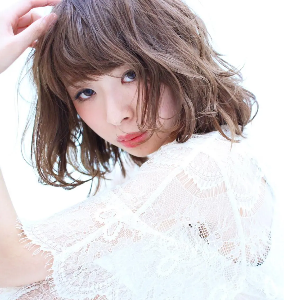 ミディアム 髪質改善 moriのヘアスタイル