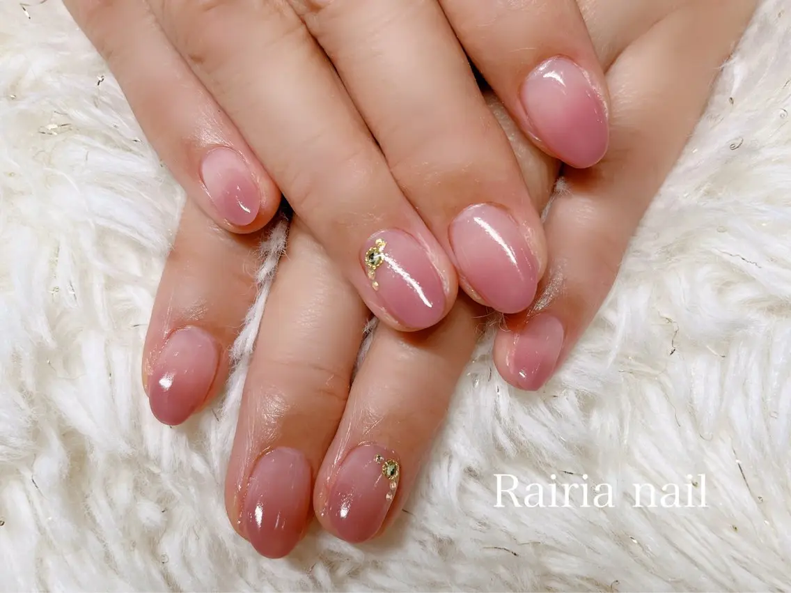 ネイル シンプルネイル Rairianail sayumiのネイルデザイン