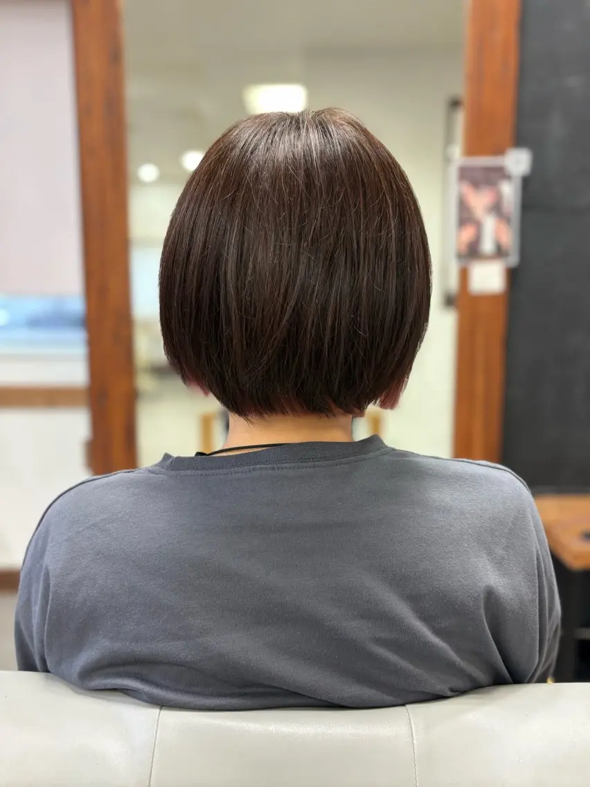 ショート カット ヘアカラー lotti スタイリスト田中のヘアスタイル