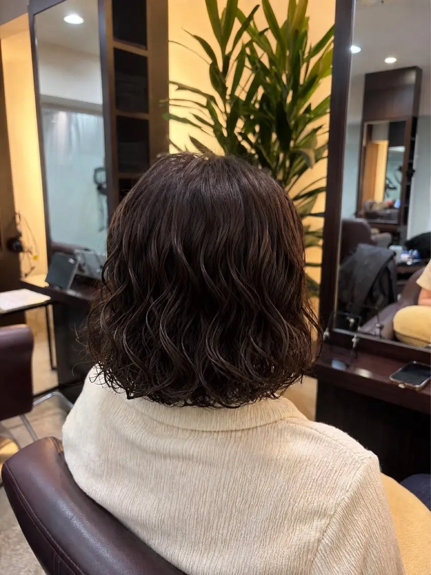 ショート パーマ カット パーマ Rin ✮⋆˙のヘアスタイル