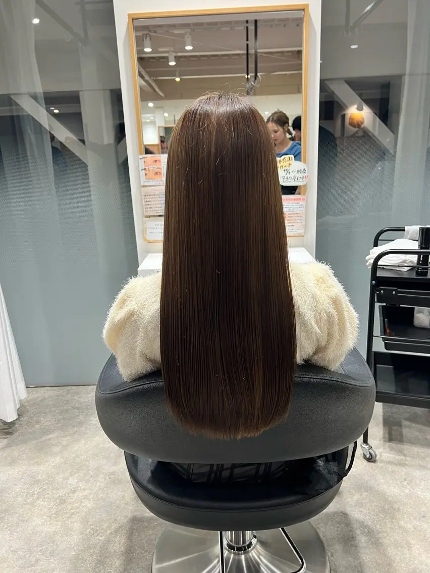 ロング カラー 髪質改善カラー白鷺駅 SHURIのヘアスタイル