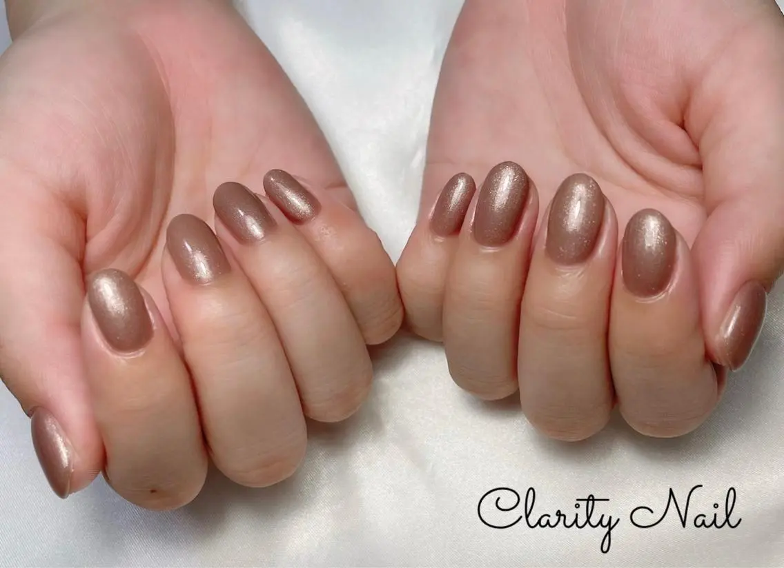 ネイル ワンカラーネイル ハンドネイル Clarity Nailのネイルデザイン