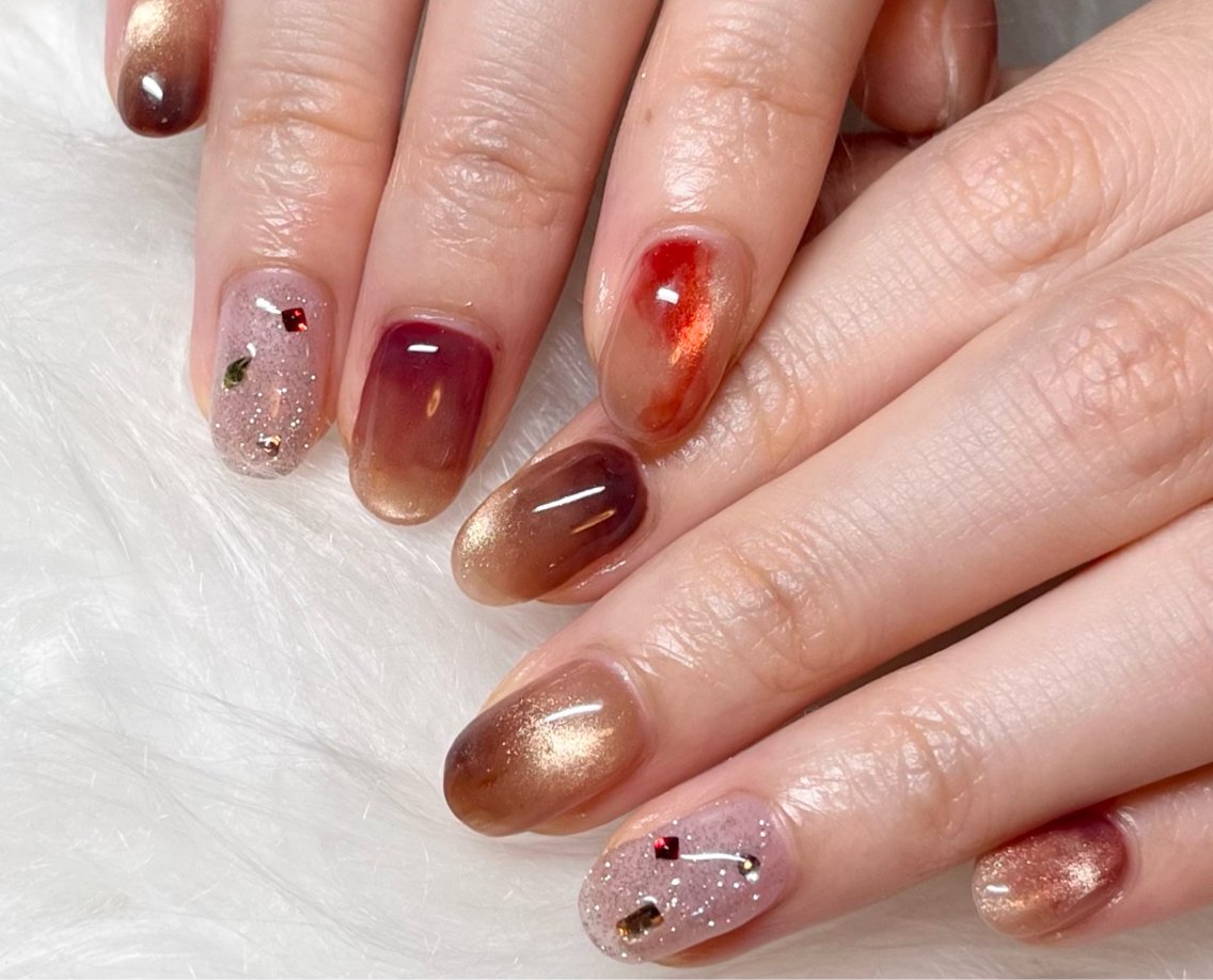 ネイル ハンドネイル nail salon CHARMANTEのネイルデザイン