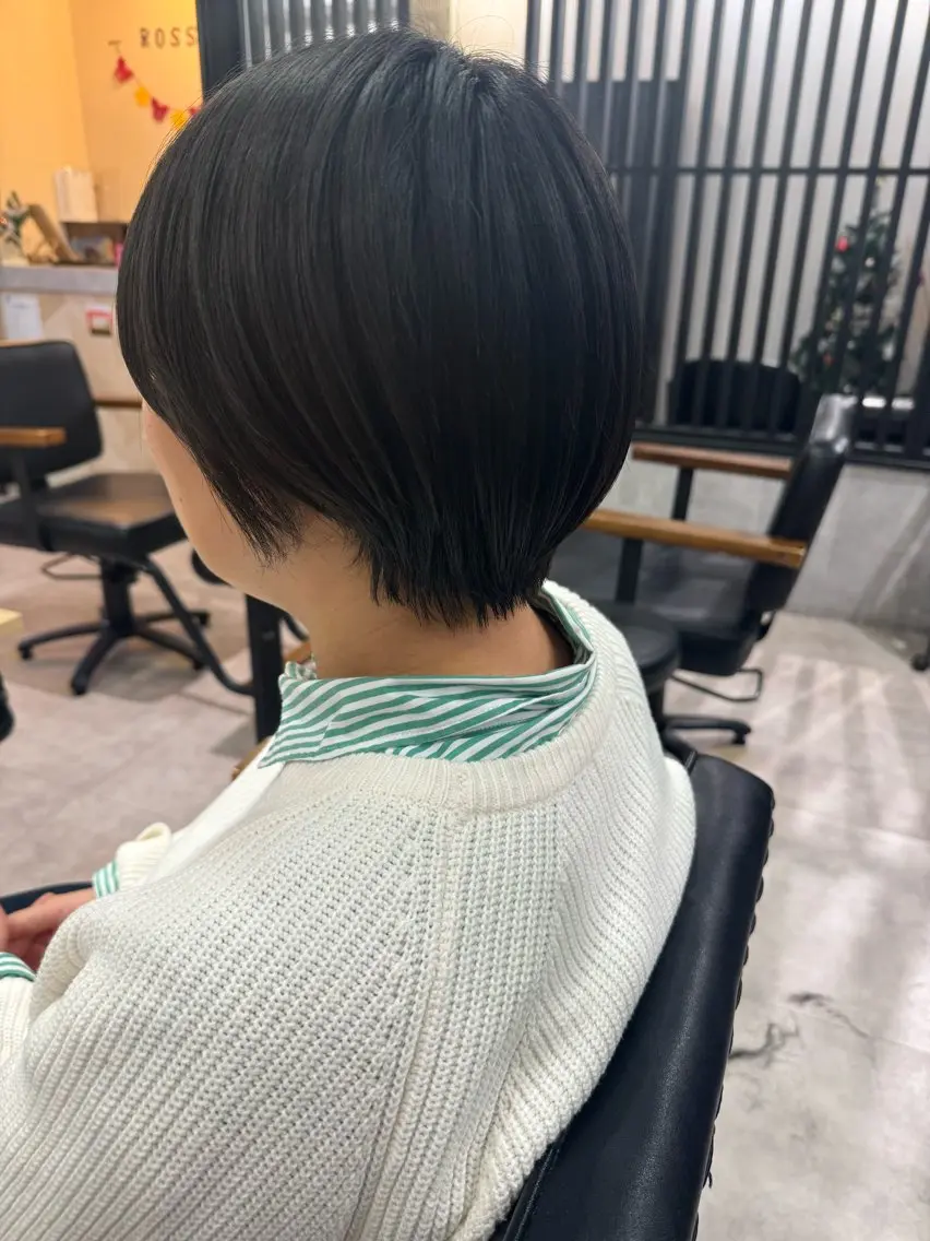 ショート ショートボブ ボブ ショートヘア NANAMI 【Rico】のヘアスタイル