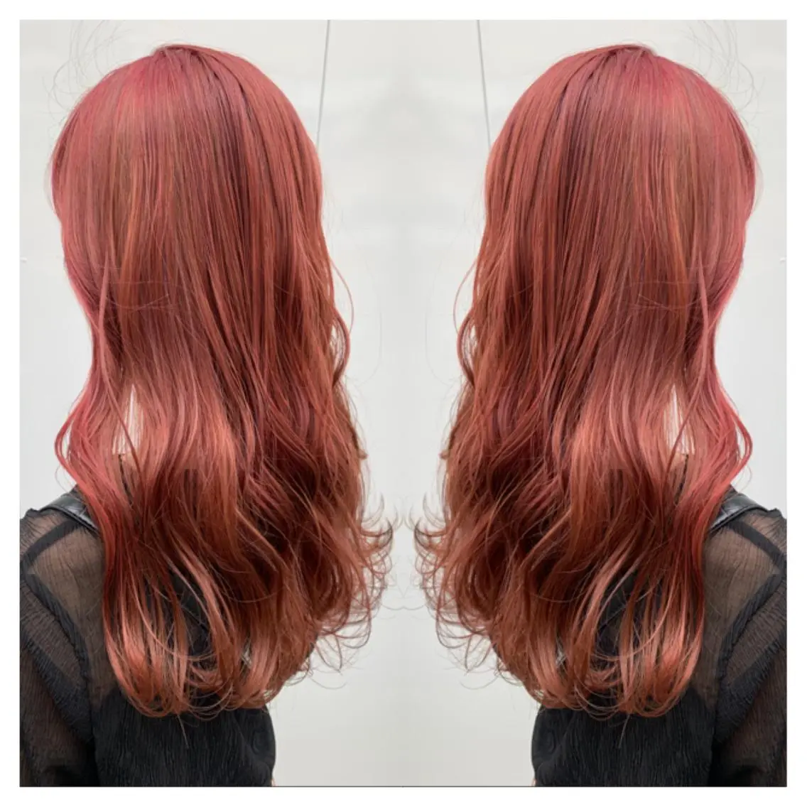 ロング カラー ヘアカラー トリートメント 村山 茉衣のヘアスタイル