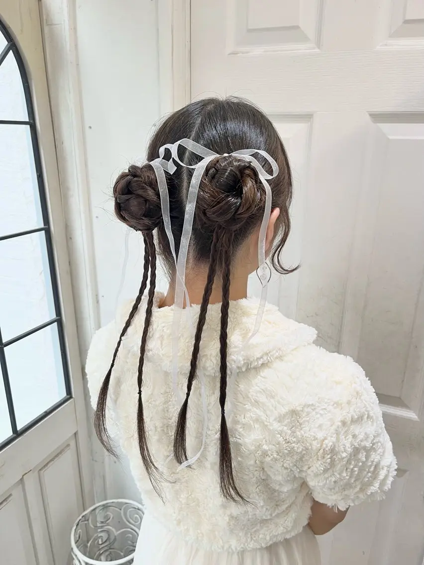 ロング ヘアアレンジ ヘアセット 🩵aiko / モデル募集中️🩵のヘアスタイル